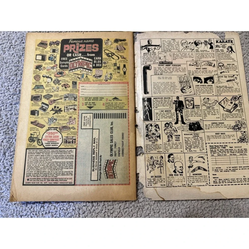 Top Guns of the West Comic Book October 1970's Super DC Giants